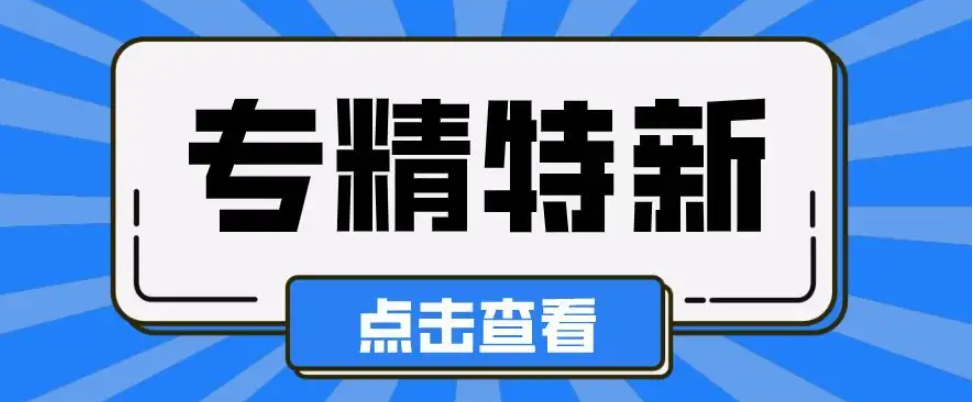 “小巨人”和省级“专精特新”企业申报准备好了吗？——申报条件须知